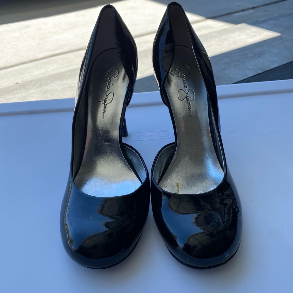 Jessica Simpson black Heels